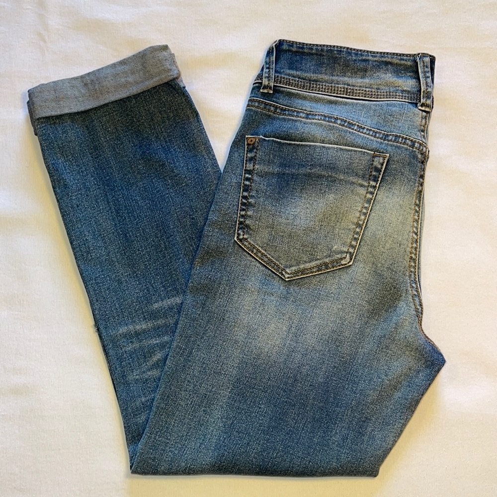 Indigo Rein Cropped Jeans 5